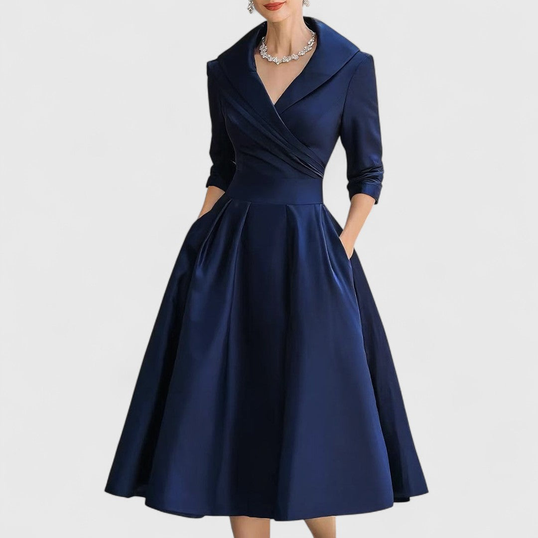 Aistė™ – Elegantiška Midi Suknelė