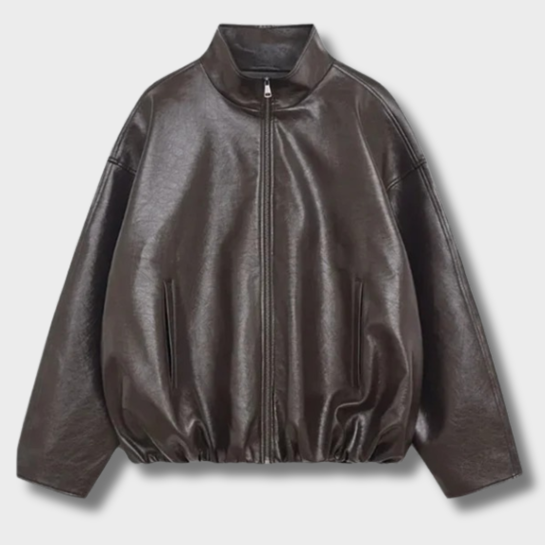 Gabija™ – Elegantiška Odinė Striukė