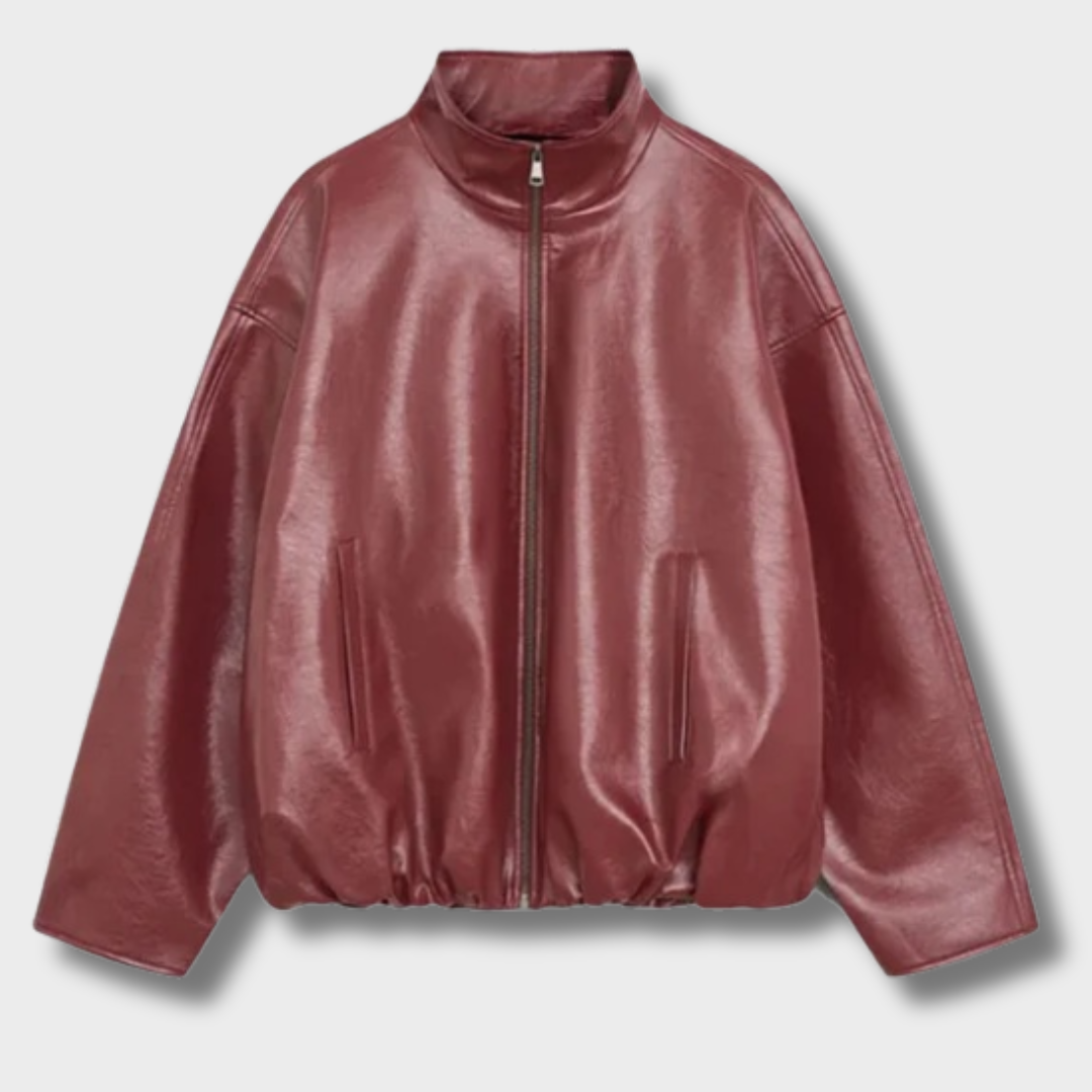 Gabija™ – Elegantiška Odinė Striukė