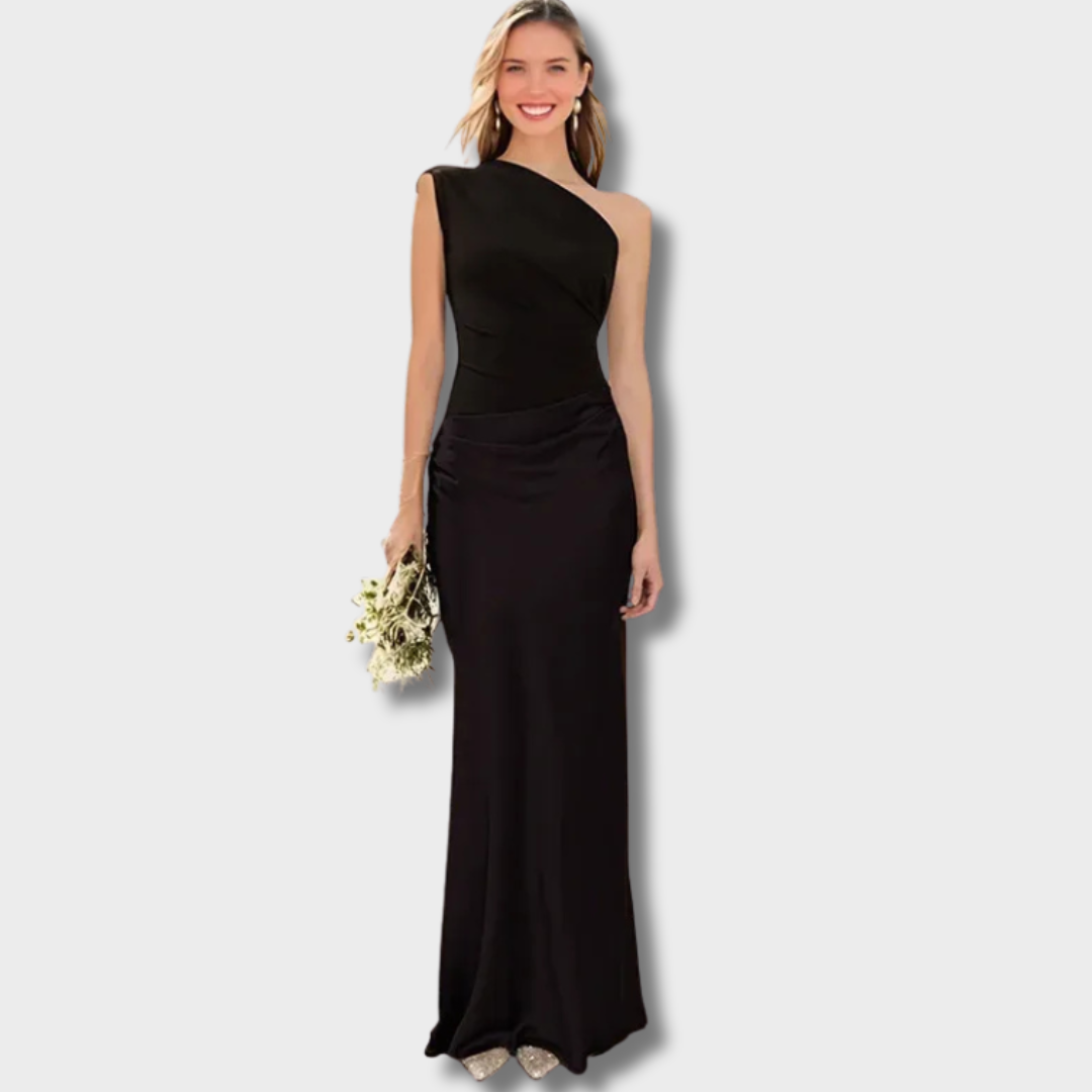 Karolina™ – Elegantiška Satino Suknelė